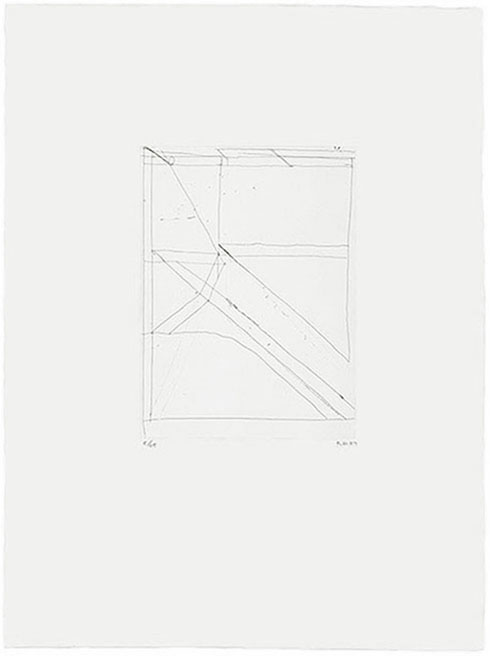 9 from Nine etchings and Drypoints